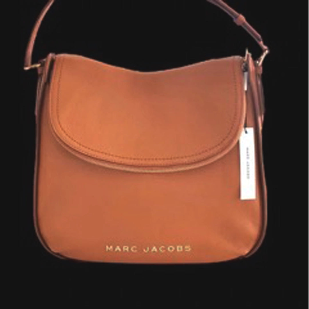 Marc Jacobs “The Groove” Smoked Almond Large Leather Hobo Purse