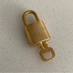 Louis Vuitton Brass Lock and Key #303